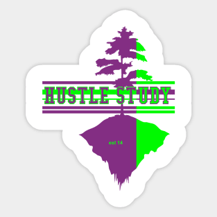 EST14 DoubleFiolet Sticker